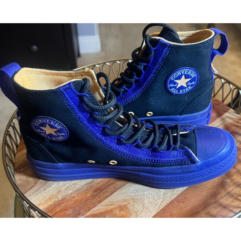 Chuck Taylor All Star CX EXP2 Womens 7  Black Night Indigo Best Zest A12035C